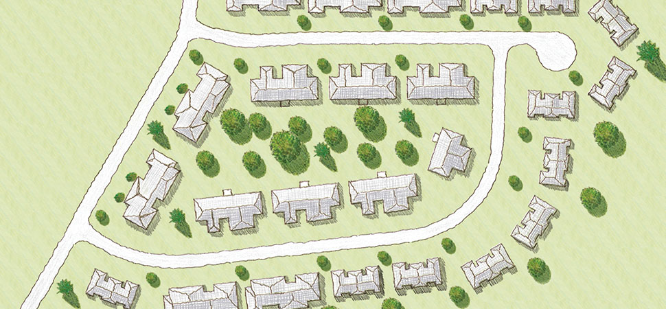 Gardens of Woodlawn site plan